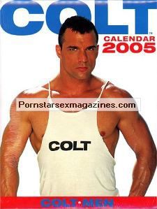 Colt Men Gay 2005 Calendar - Cover man Dave Angelo